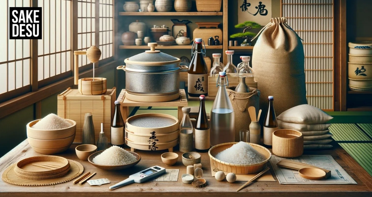 Home sake brewing equipment