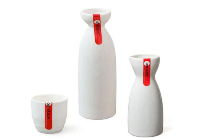 Pressing and bottling sake